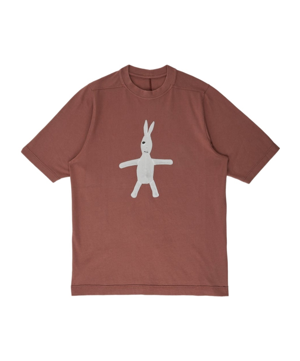 Rick Owens Kids Jumbo Short Sleeved T-shirt In Brown