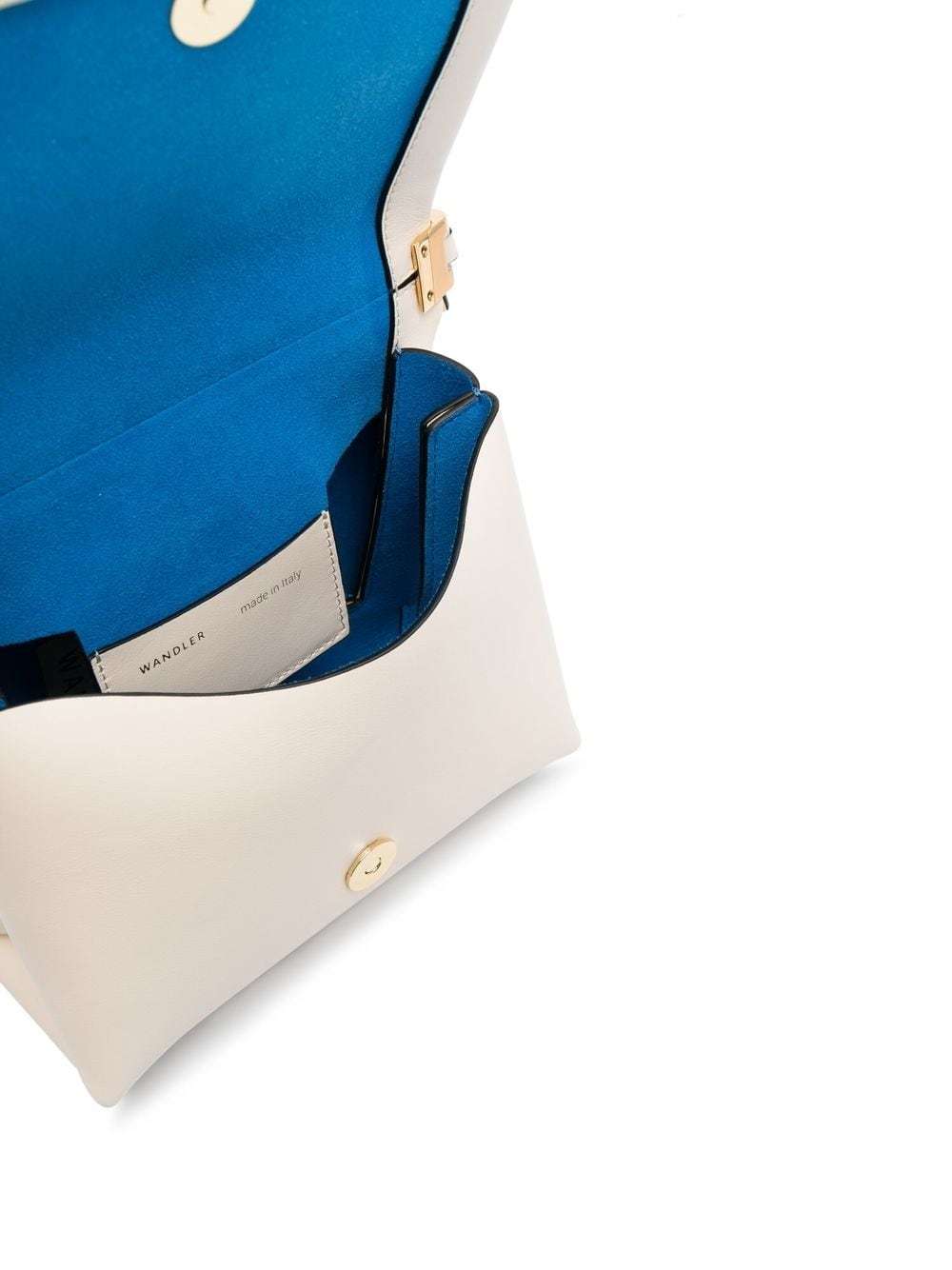 Wandler Leather Logo-print Shoulder Bag In White