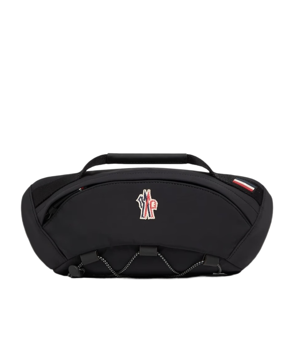 Moncler Water-repellent Belt Bag In Black