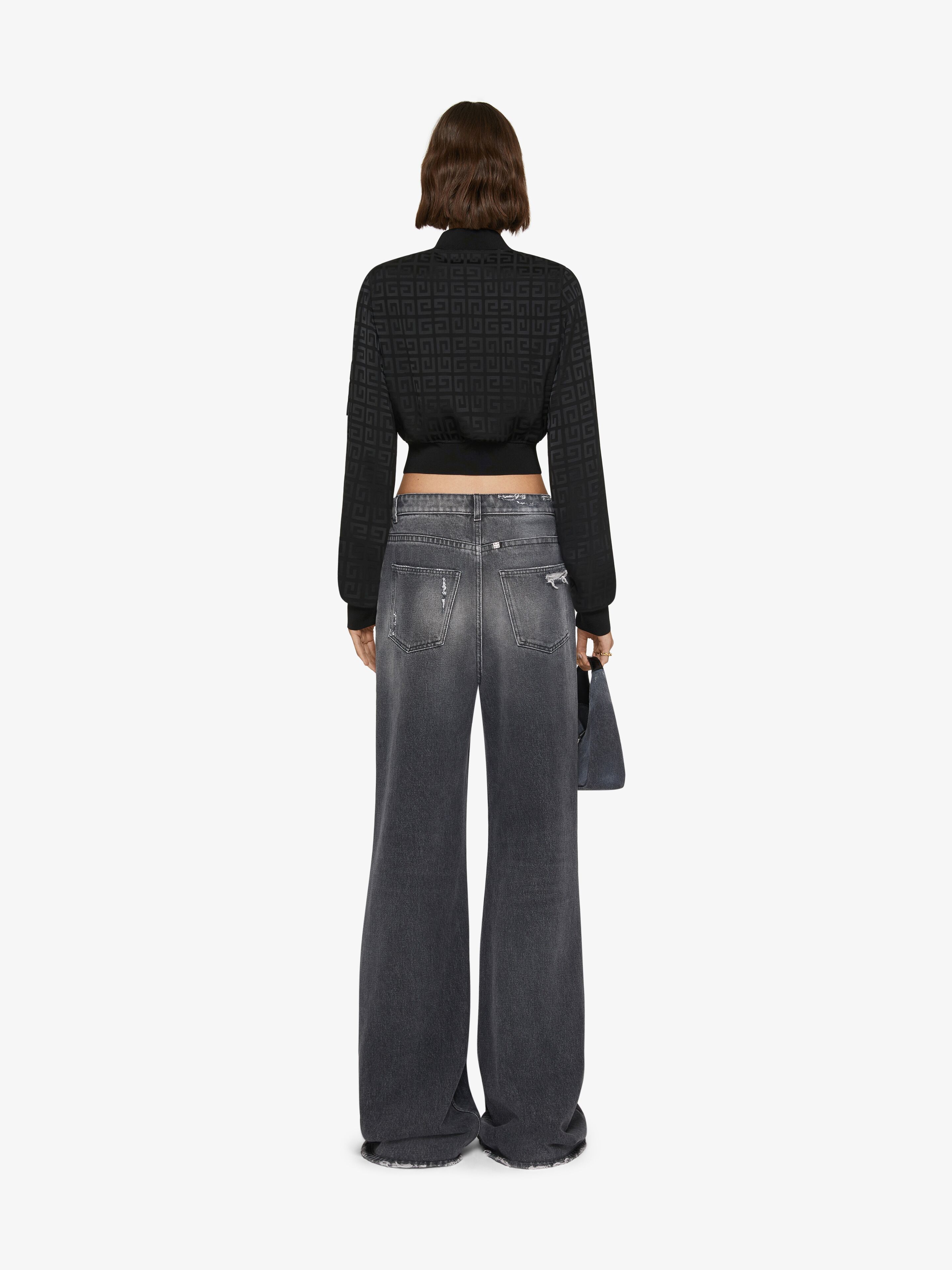 Givenchy Mid-rise Flared Jeans In Black