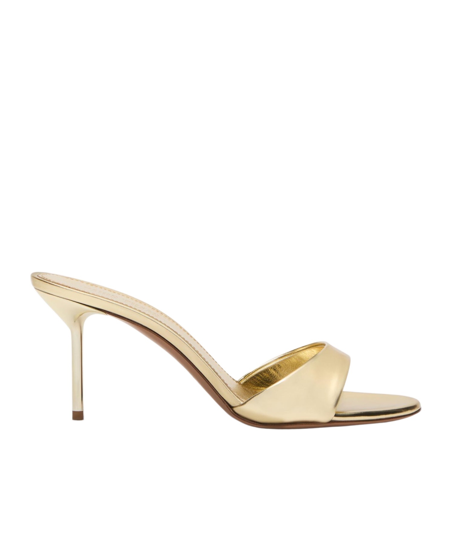 Paris Texas Lidia Patent Leather Sandals In Nude