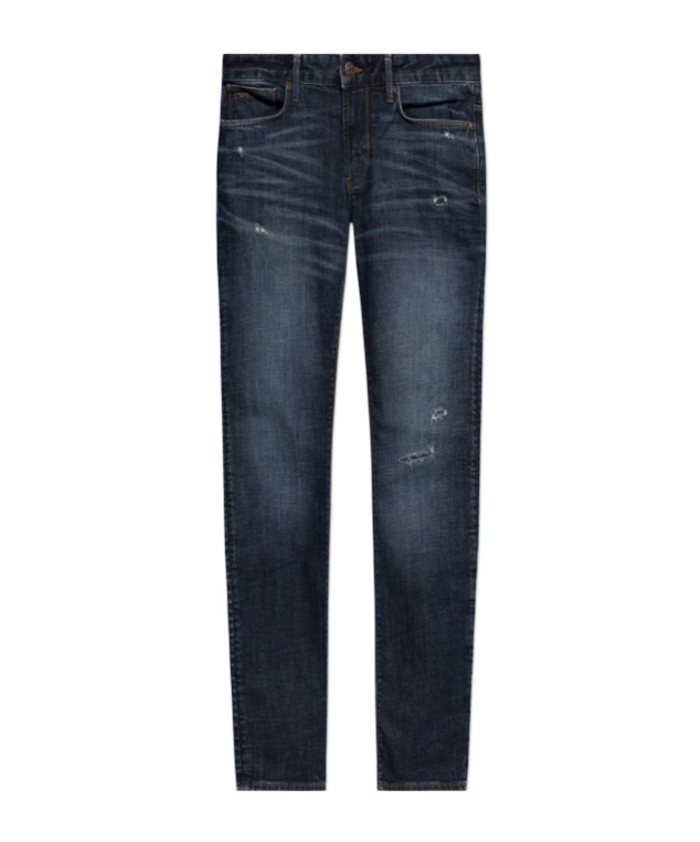 Emporio Armani J06 Slim-fit Jeans In Black