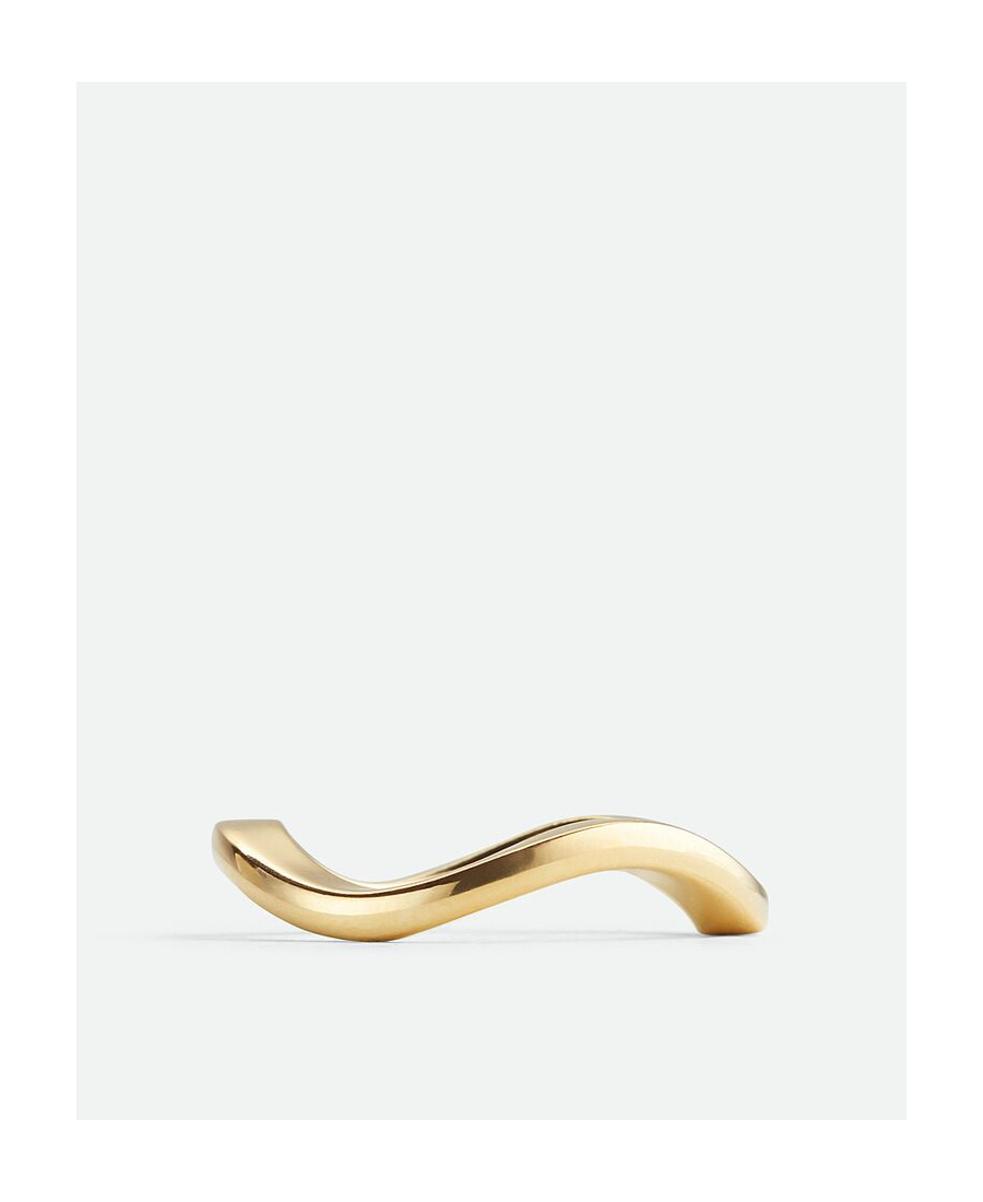 Bottega Veneta Curve Ring In Yellow