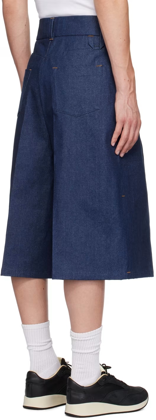 JACQUEMUS LA CASA 'LE SHORT DE-NÎMES RAVELLO' DENIM SHORTS