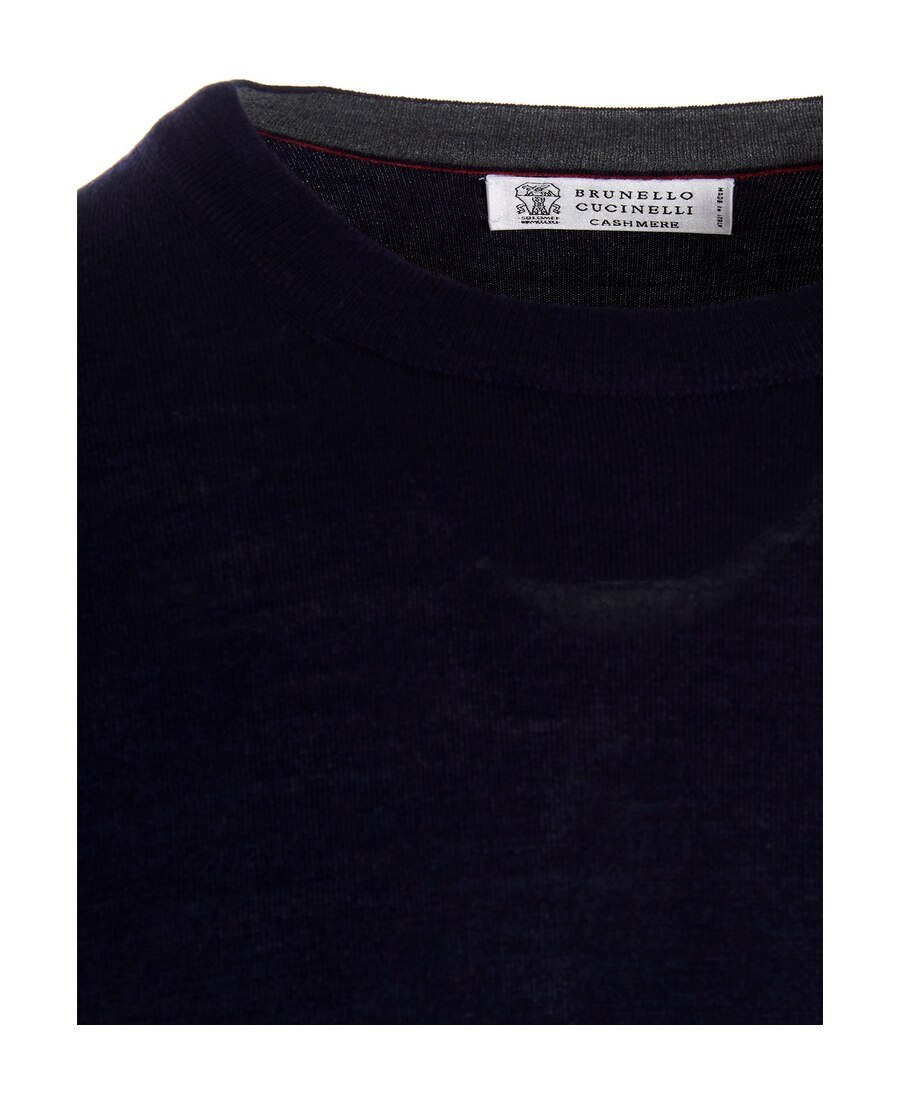 Brunello Cucinelli Pullover Man Sweater Black Size 48 Virgin Wool In Black