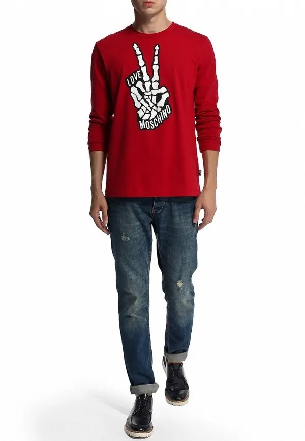 MOSCHINO LONG SLEEVED T-SHIRT