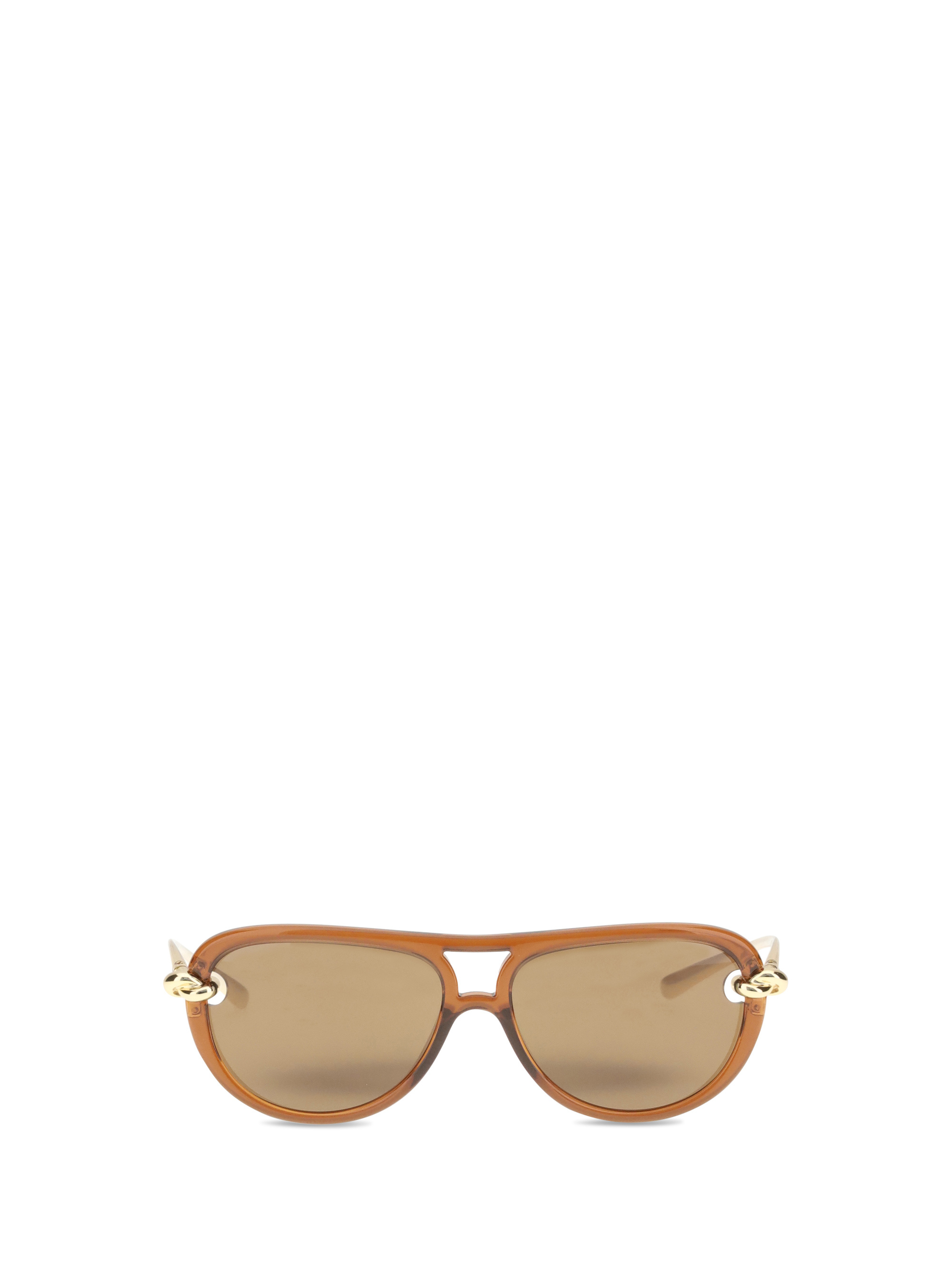 Bottega Veneta Women Knot Sunglasses In Brown