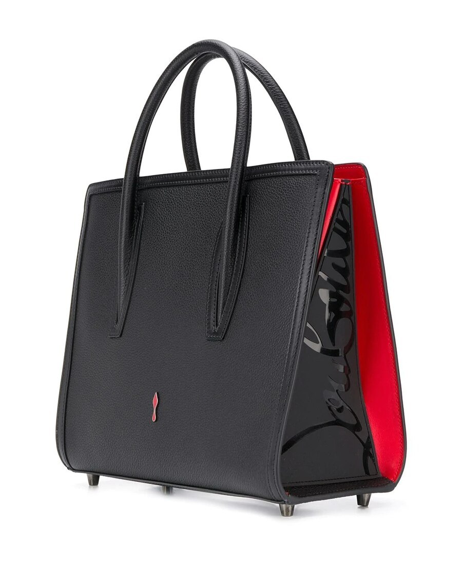 Christian Louboutin Paloma Medium Top Handle Bag In Black