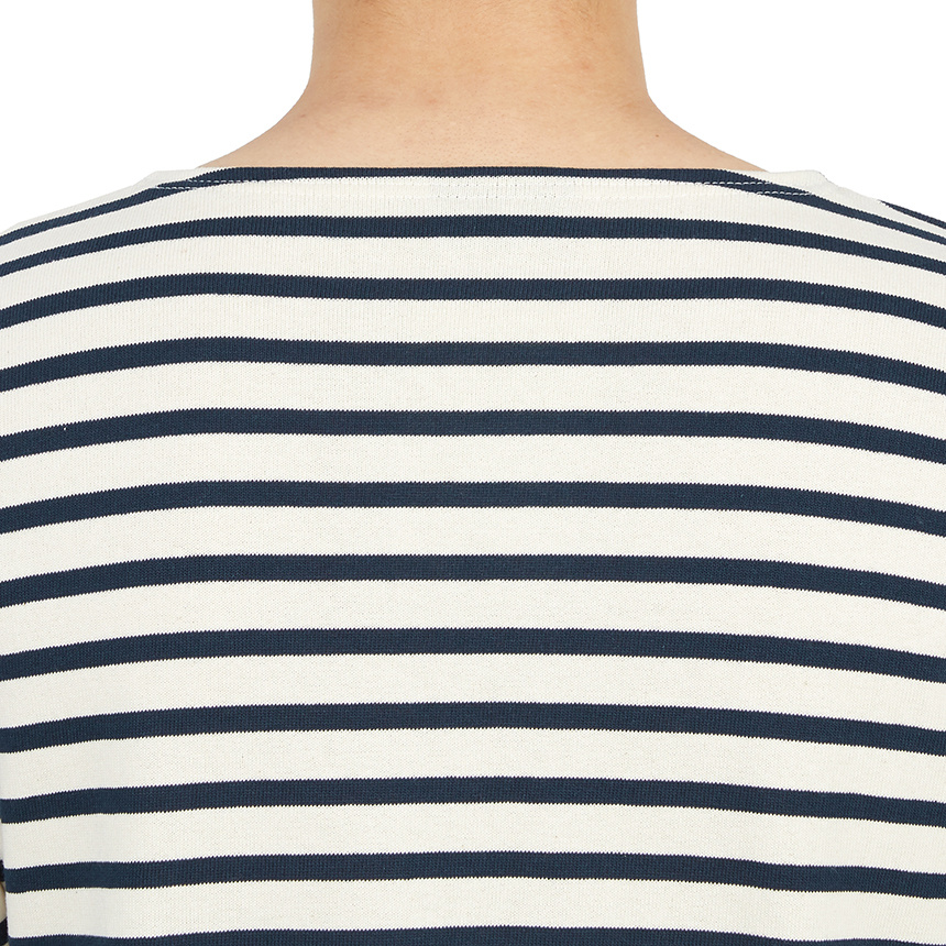 Saint James Striped Graphic T-shirt