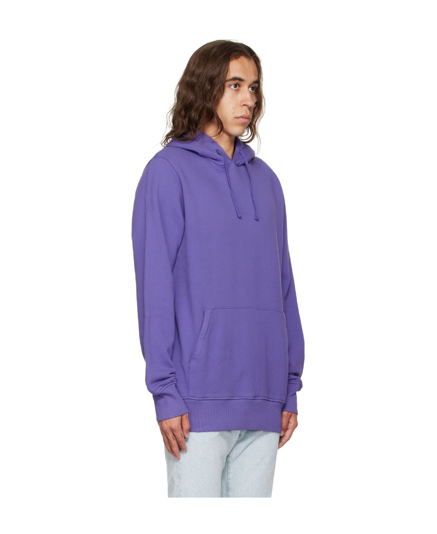 Alyx Drawstring Pullover Hoodie In Purple