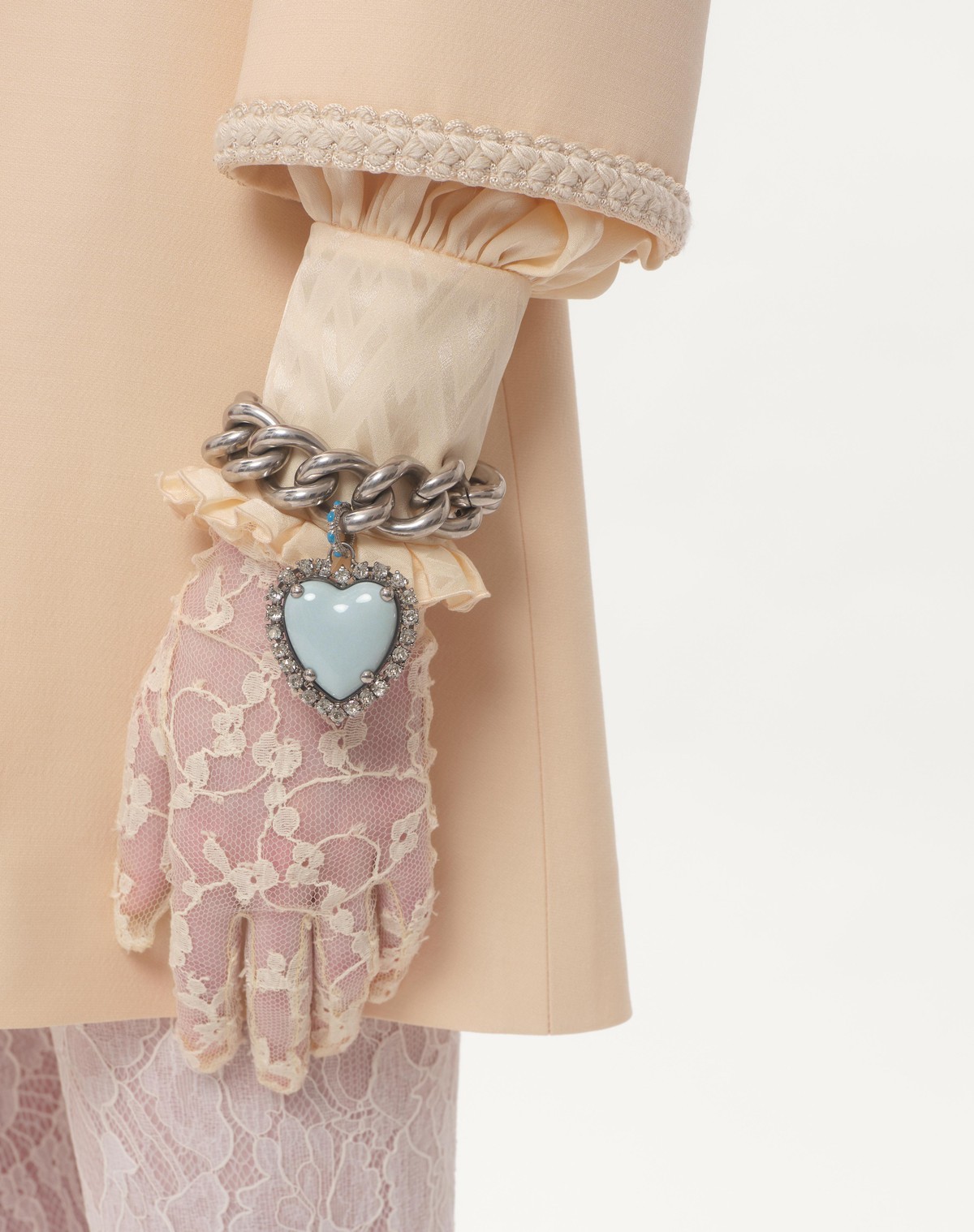 Valentino Pendant Bracelet In Multicolor