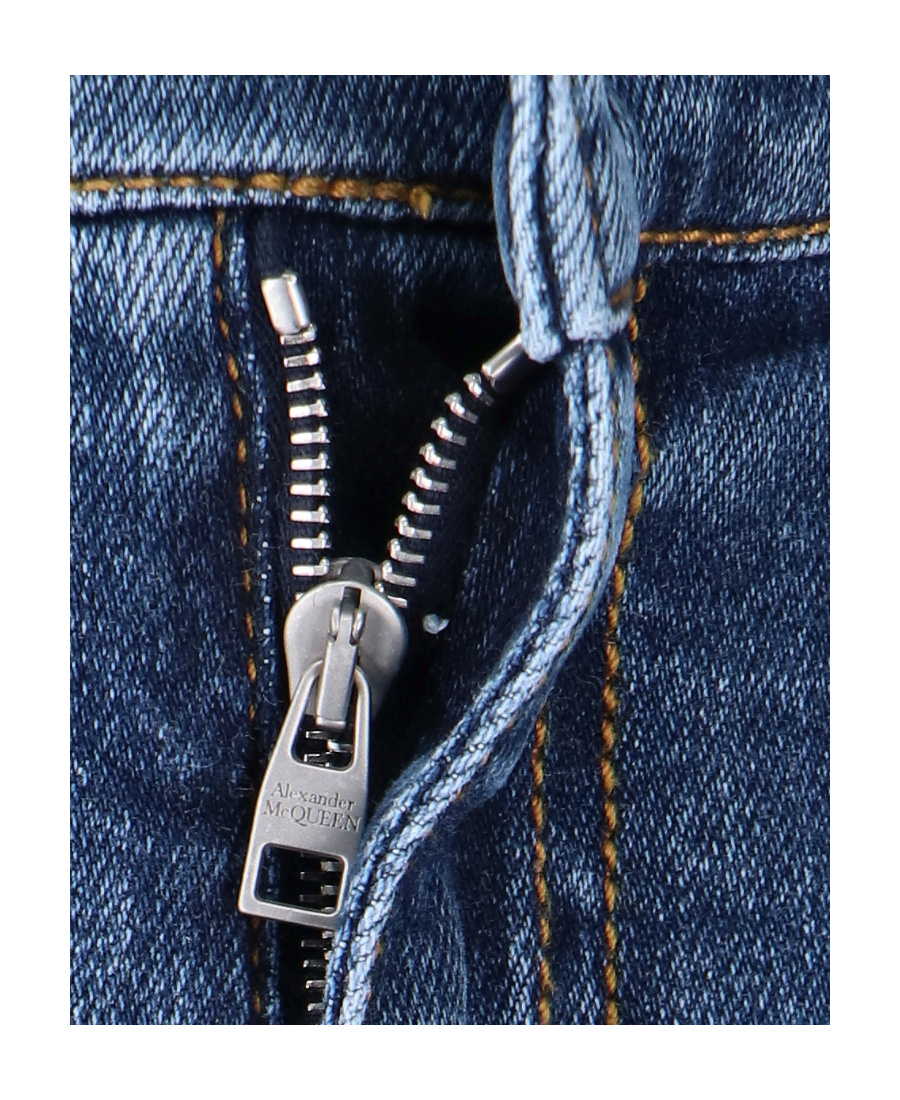Alexander Mcqueen Alexander Mc Queen Bootcut Jeans In Blue
