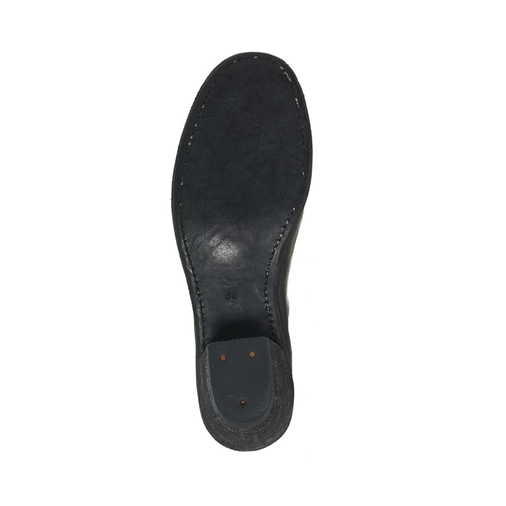 Shop Guidi Spliced Short Boots In Black