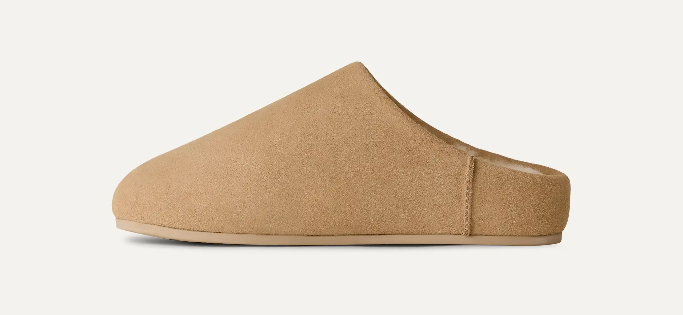 Ugg Chestnut Brown Suede Leather Elea Slip-on Slippers