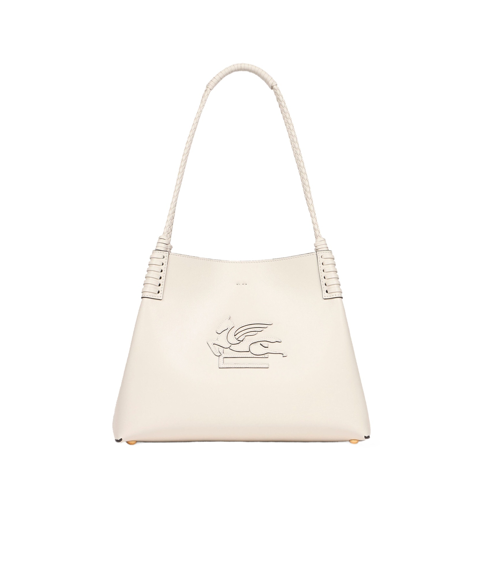 Etro Mini Leather Shoulder Handbag In White