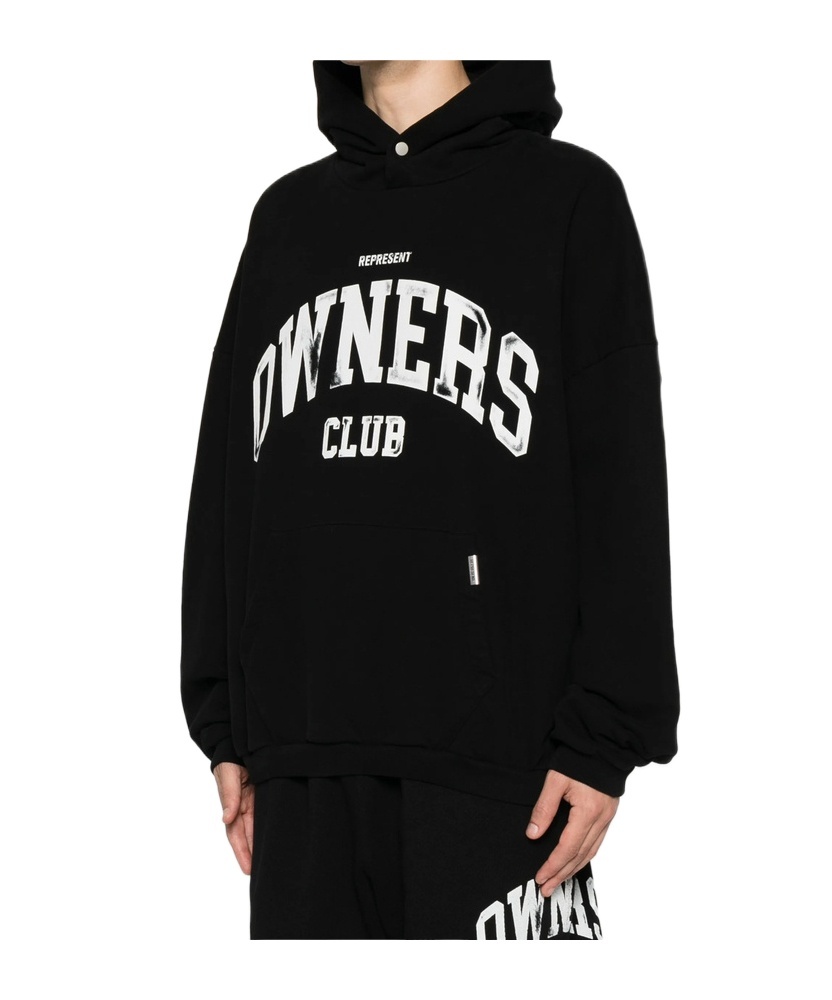 Represent Long-sleeved Sweatshirt In Black