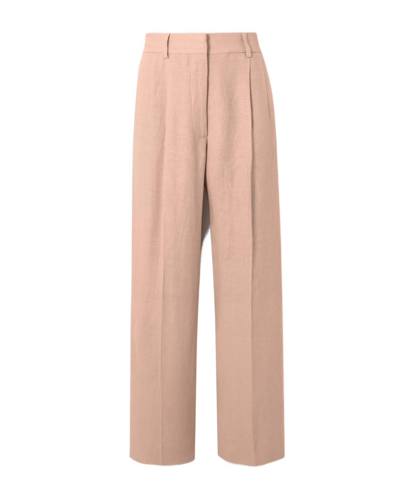 Blazé Milano Pleated Straight-leg Pants In Pink
