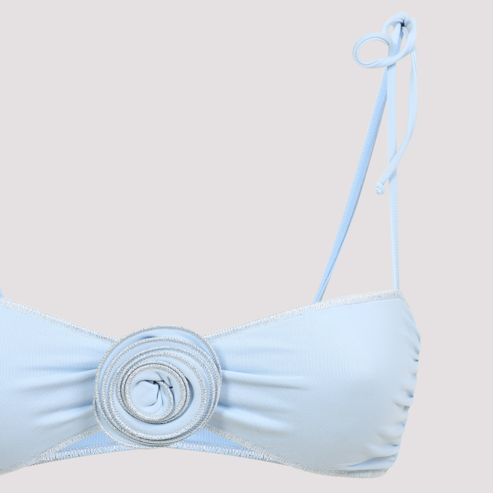La Reveche Light Blue Bikini With Adjustable Straps
