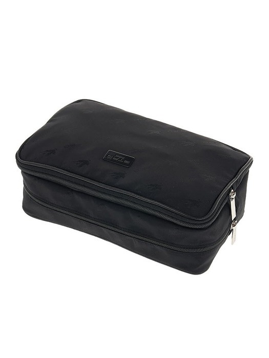 Etro Zipper Clutch In Black