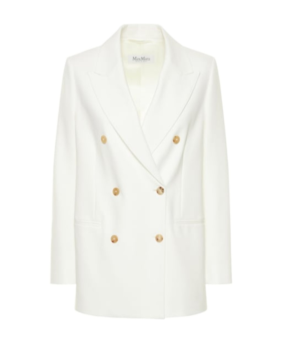 Shop Max Mara Double-breasted Blazer