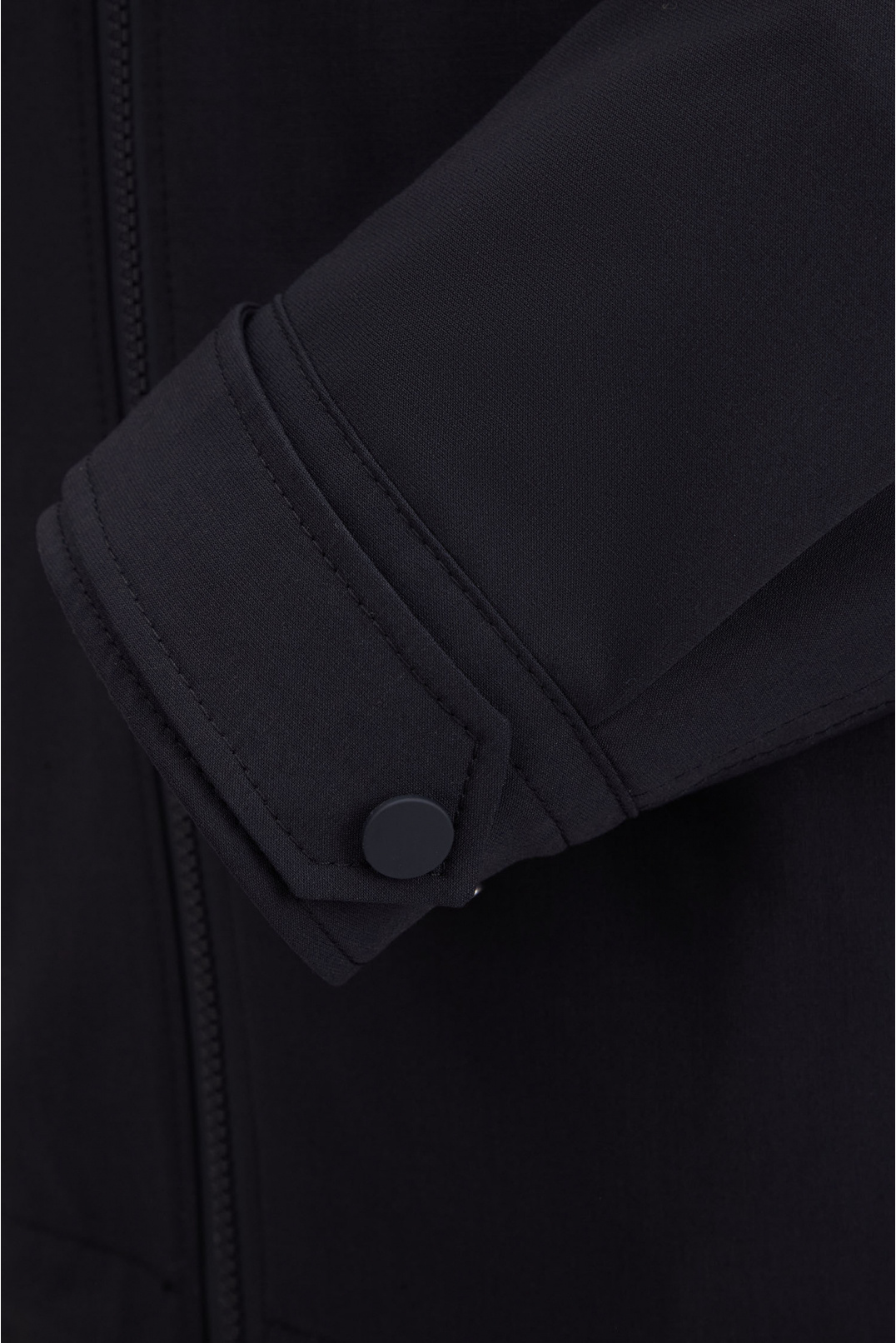 Hugo Boss Long Sleeve Casual Jacket In Black