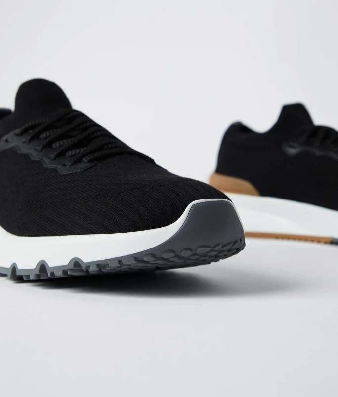 BRUNELLO CUCINELLI BRUNELLO CUCINELLI KNITTED LACE-UP SNEAKERS