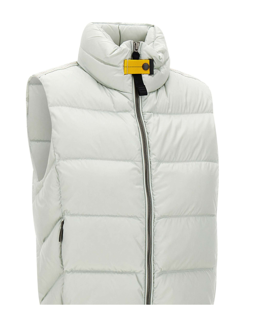 Parajumpers Zipper Down Vest In White