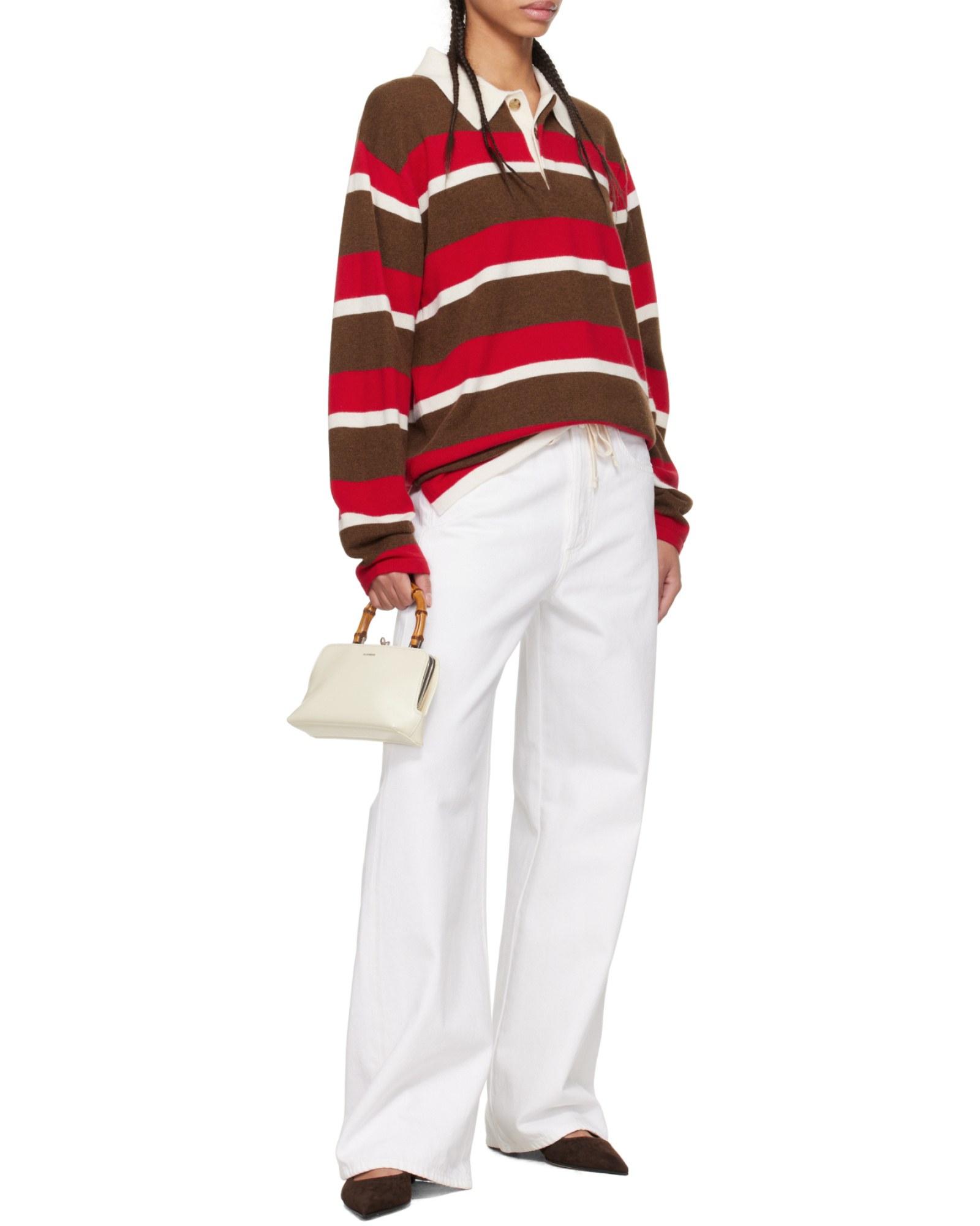 Citizen Of Humanity Brynn Wide Leg Organic Cotton Trouser Jeans In White