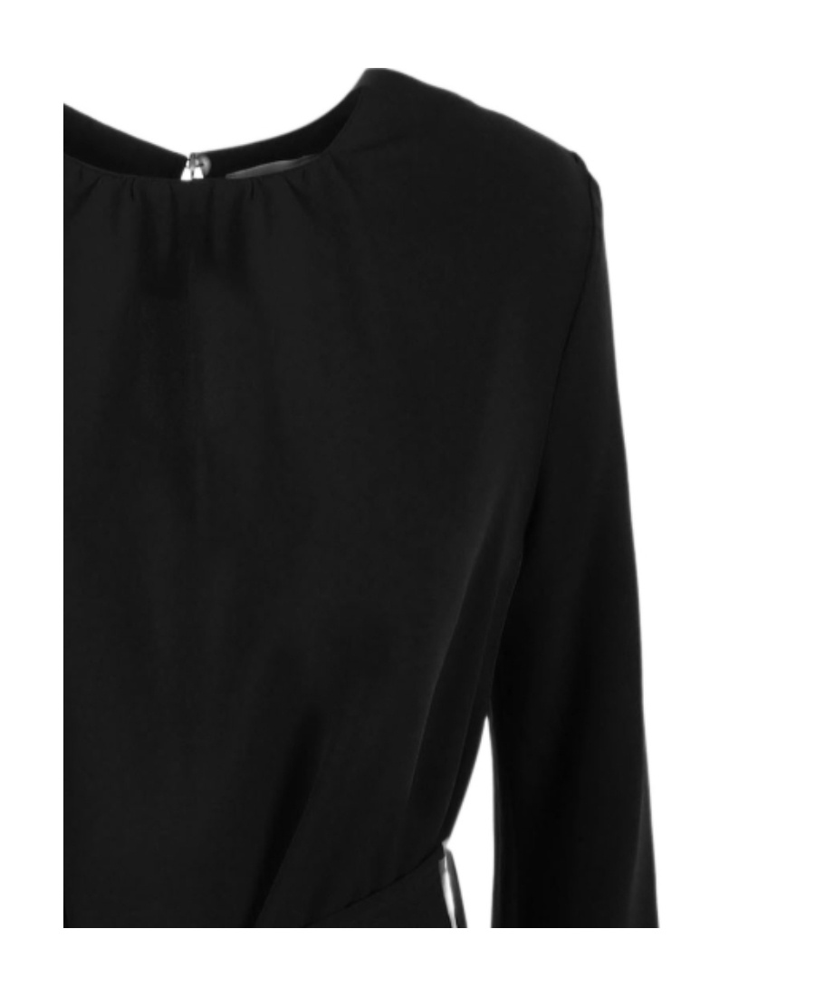 P.A.R.O.S.H ROUND-NECK LONG-SLEEVED BLOUSE 
