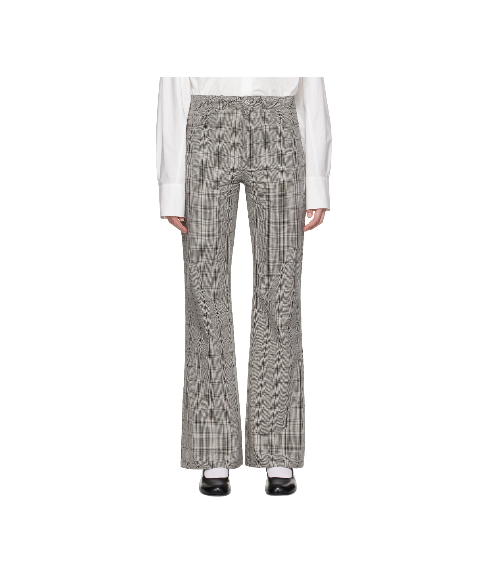 Our Legacy Women Moto Cut Pants In Gray