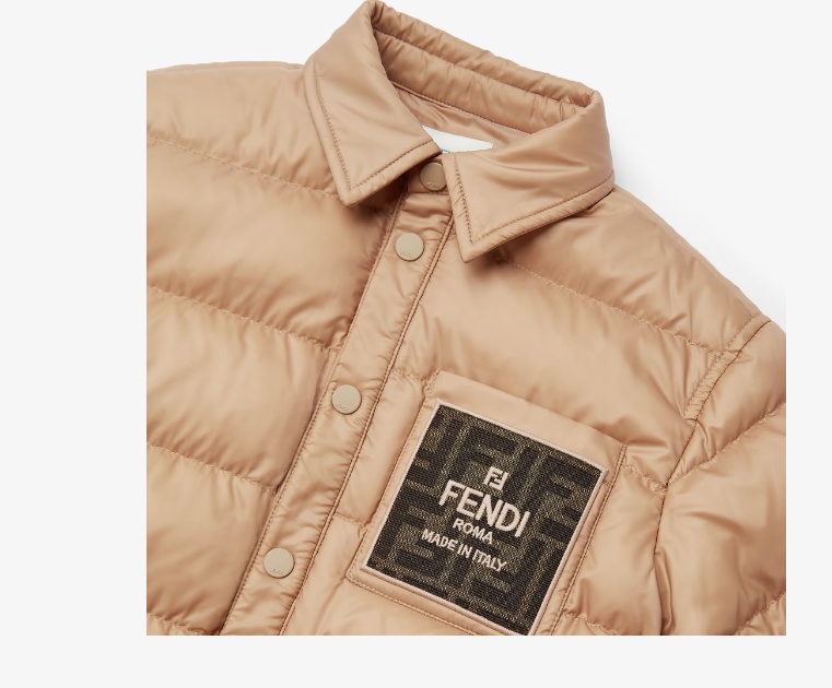 Fendi Jacket In Nude