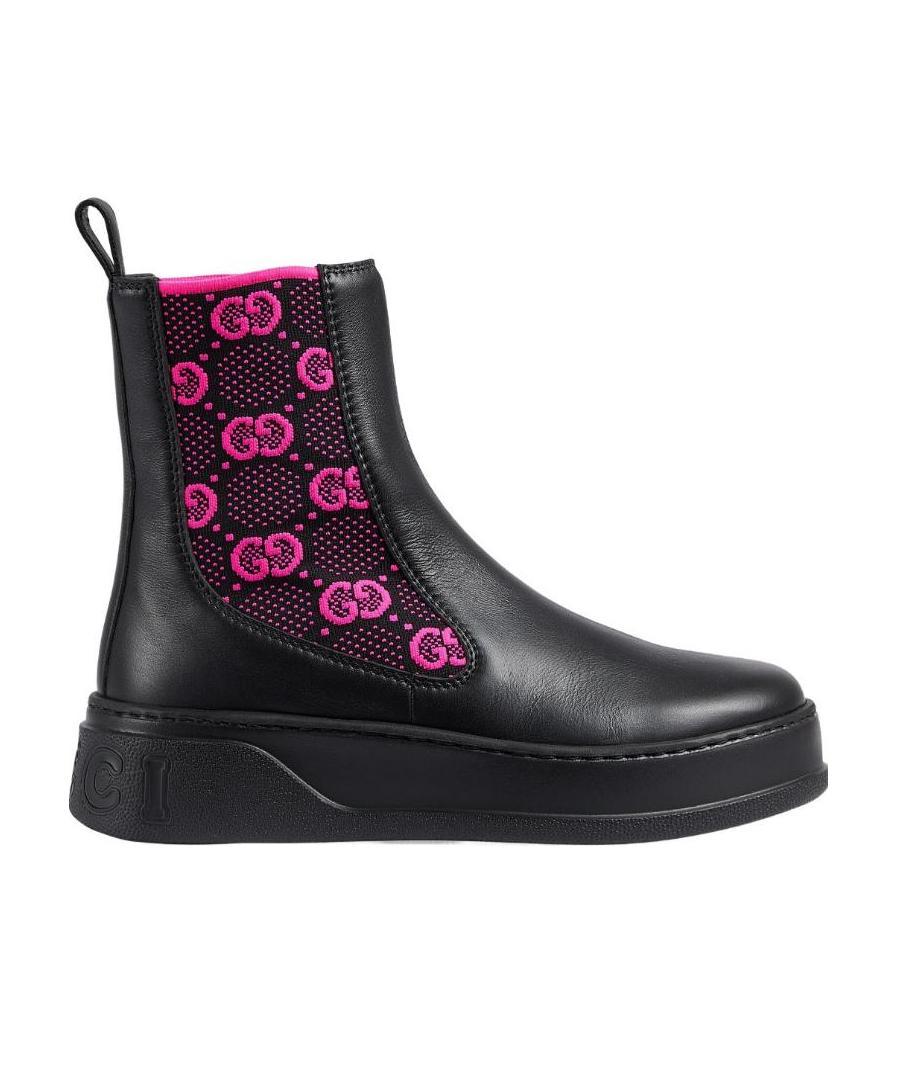 GUCCI GG SUPREME CHELSEA BOOTS