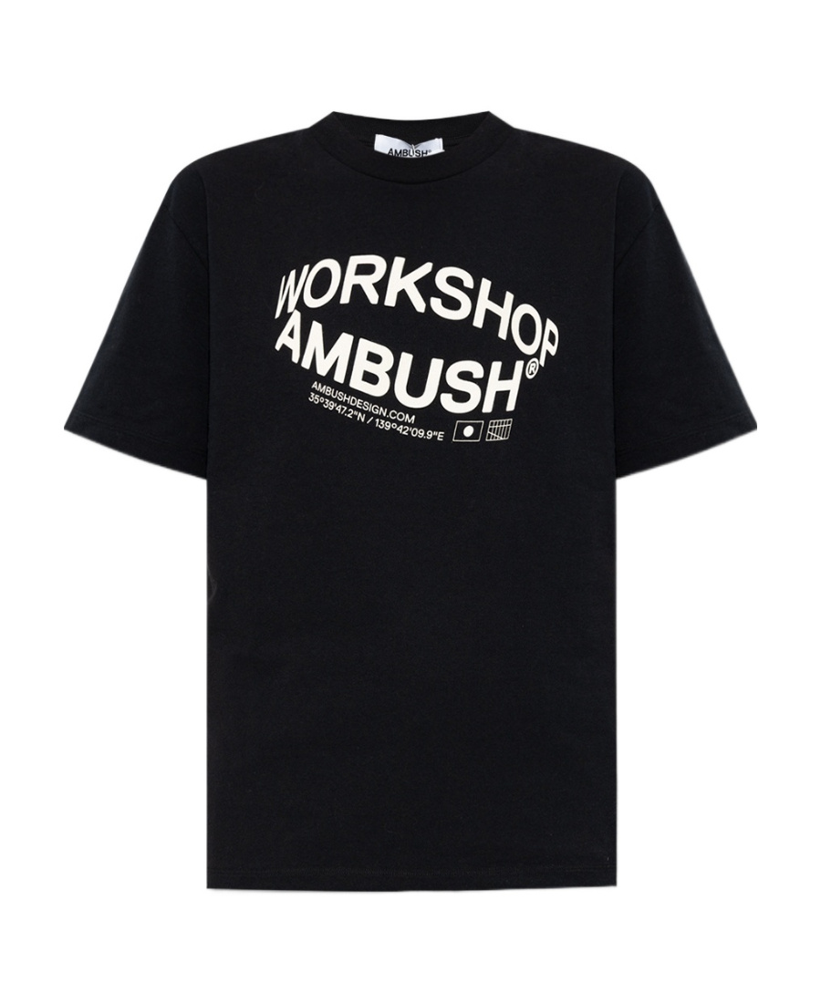 Ambush Women Revolve T-shirt In Black