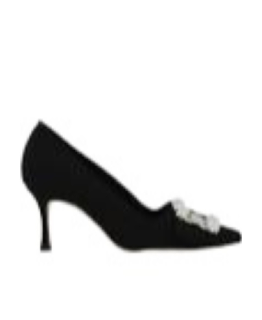 MANOLO BLAHNIK WEAR HIGH HEELS WITH A POINTED HEAD.