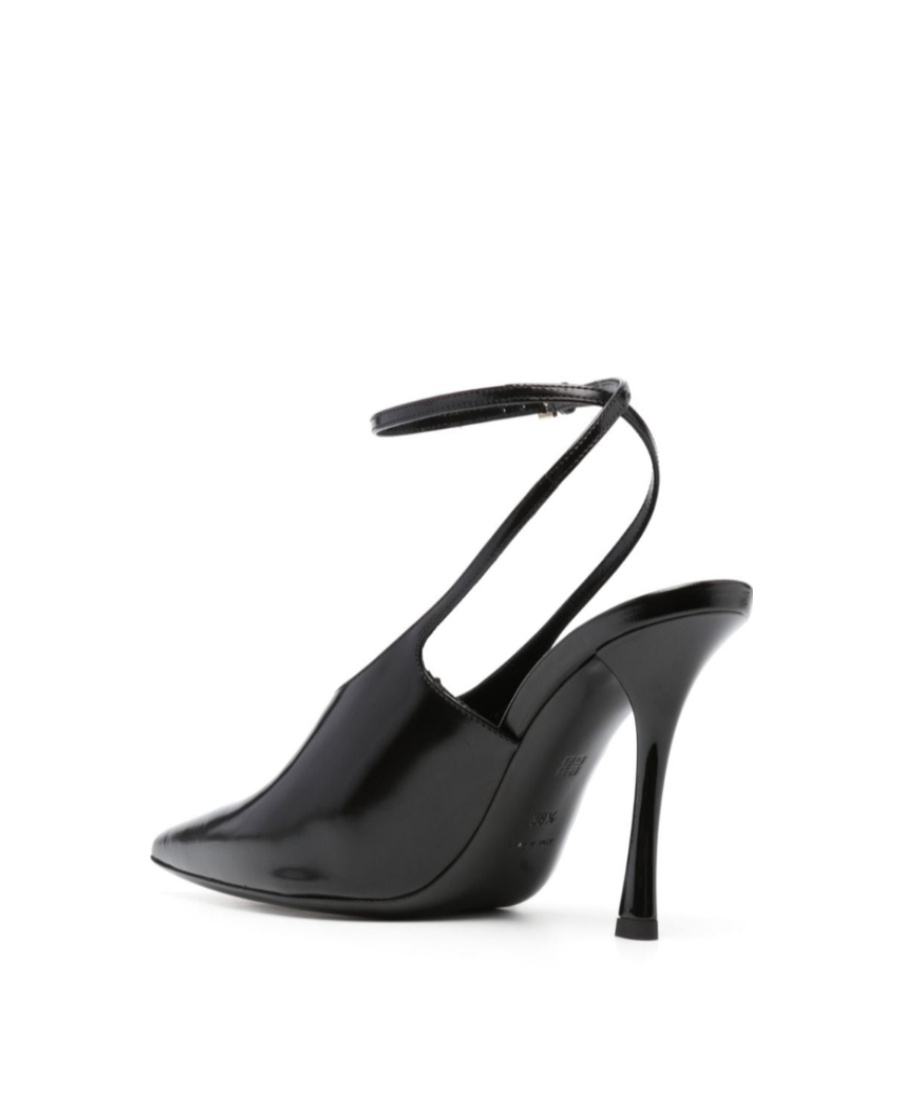 Givenchy Sleek Slingback Pumps With Pointed Design In Black