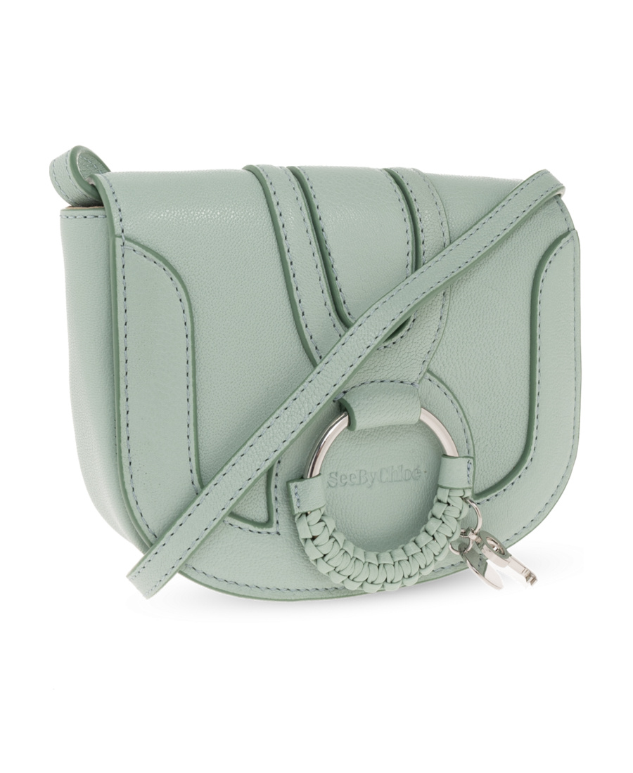 See By Chloé Logo Shoulder Bag In Gray