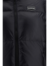 Duvetica Hooded Quilted Jacket In Black