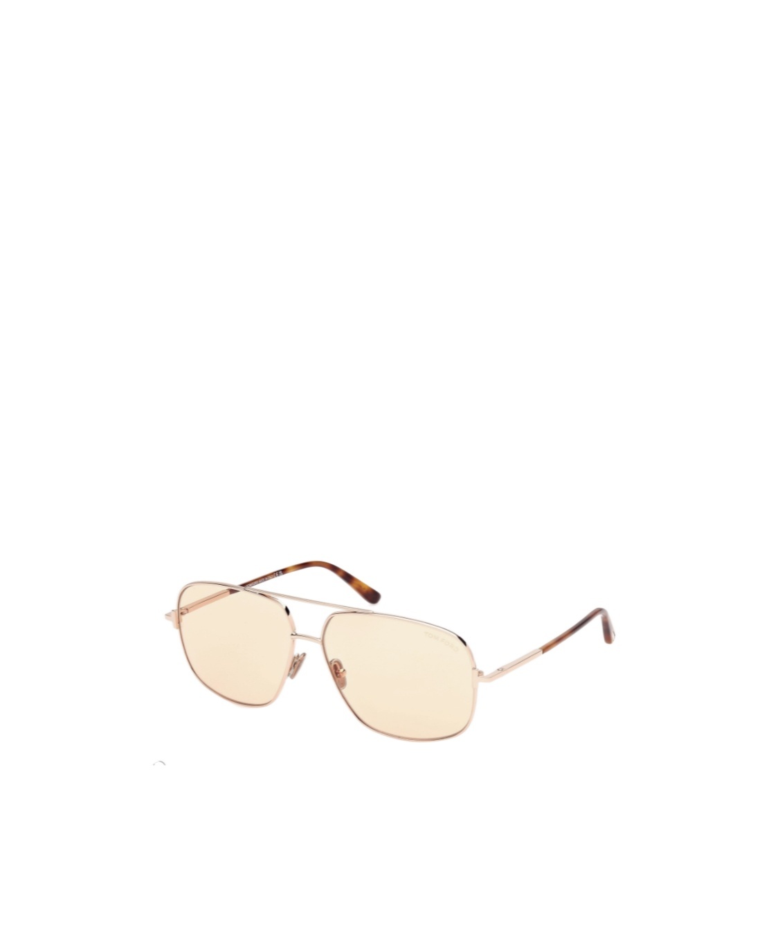 Tom Ford Logo Sunglasses In Nude