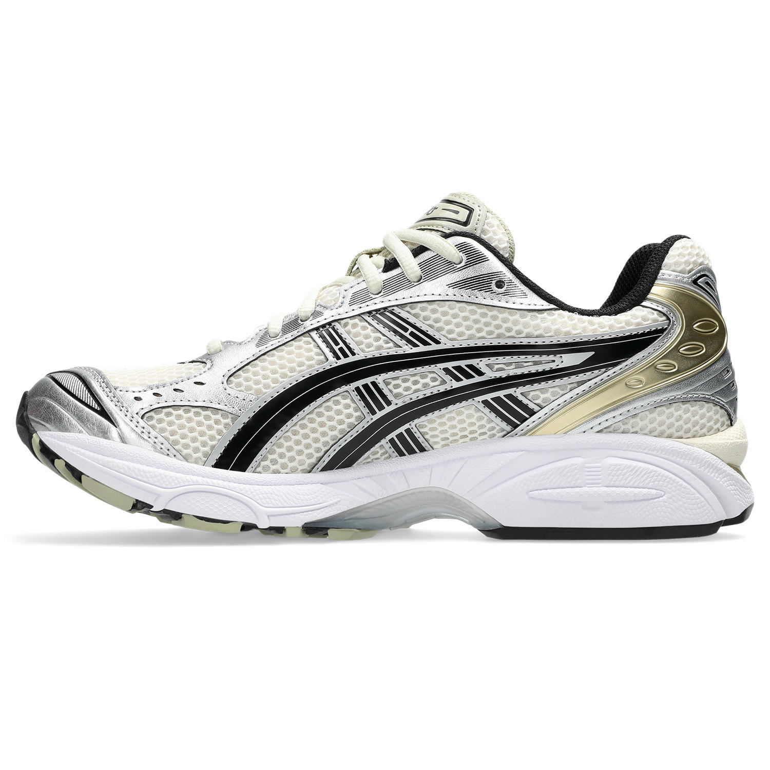 Asics Leather Chunky Sneakers Cage Design In Gray