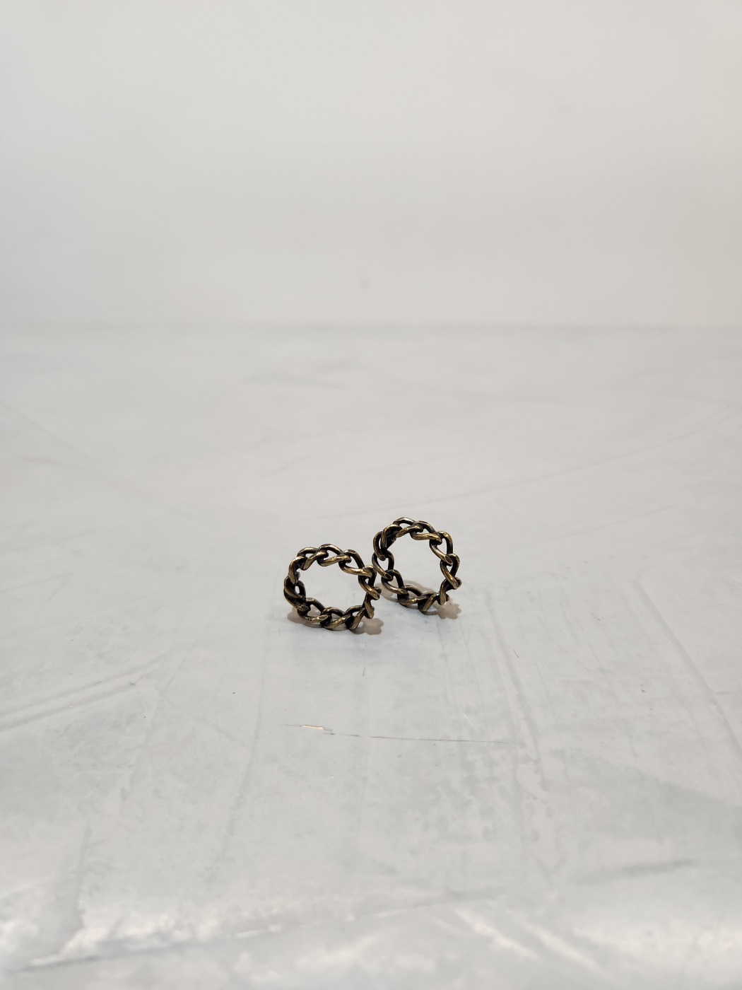 Dries Van Noten Chain Ring In Black
