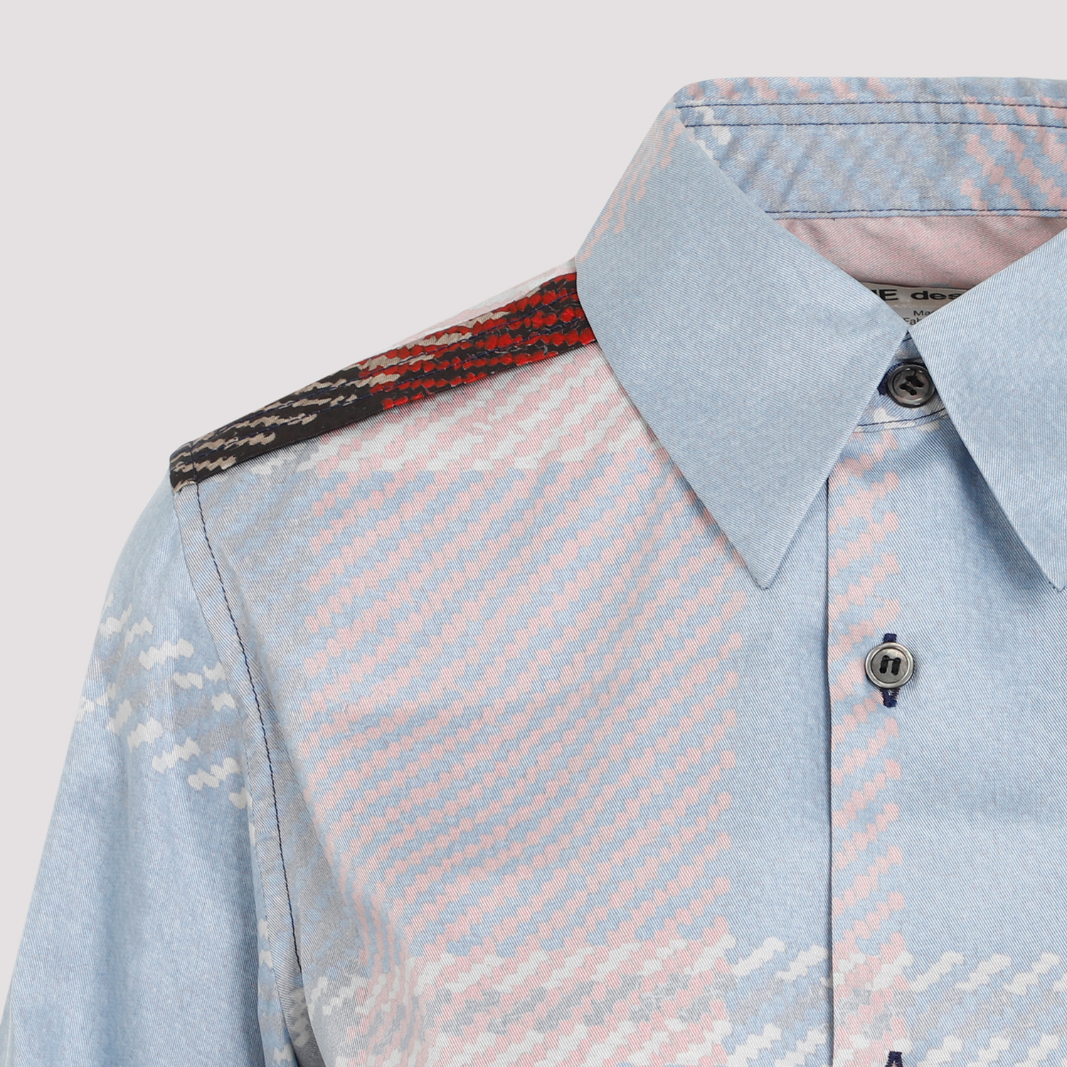 COMME DES GARÇONS LAPEL LONG SLEEVE SHIRT 