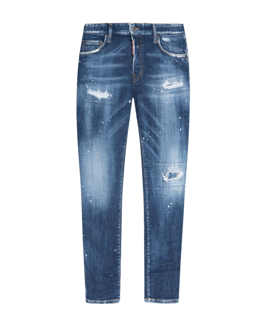 DSQUARED2 DSQUARED2 PAINT SPLATTER EFFECT DISTRESSED JEANS
