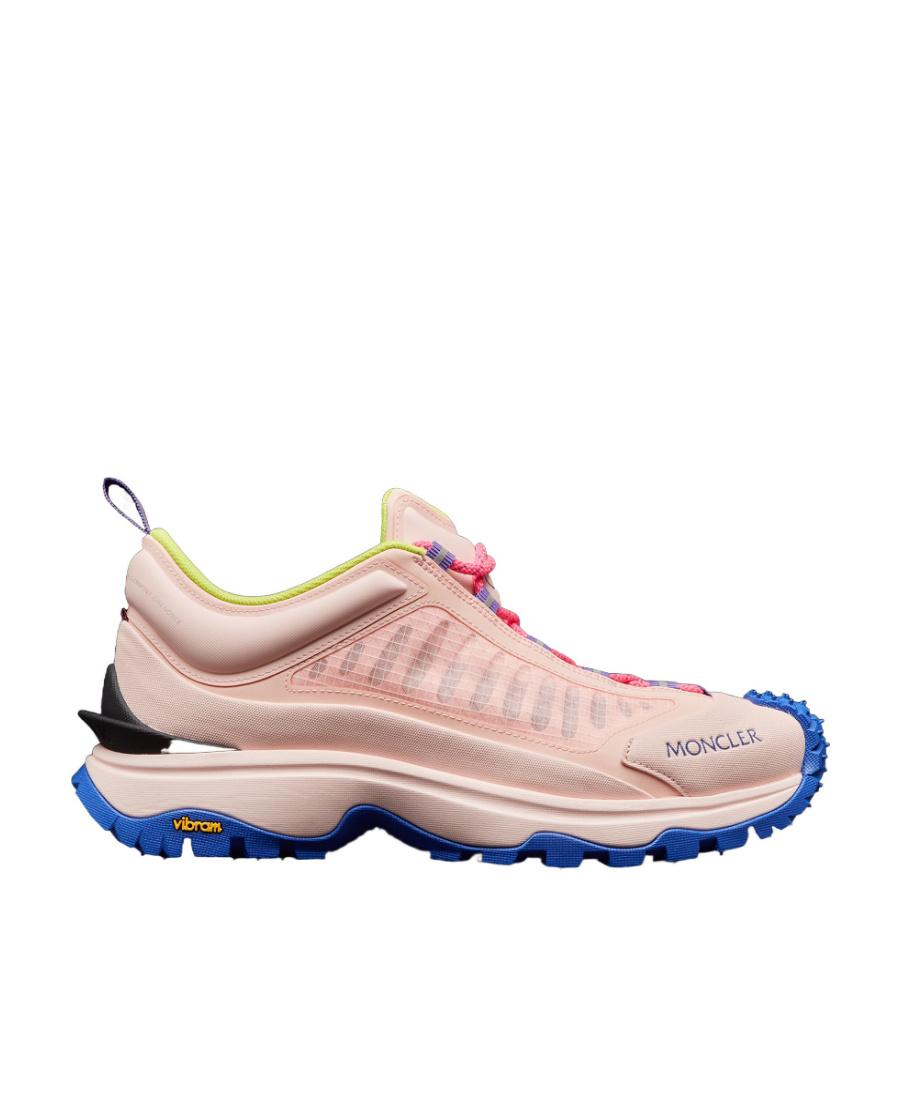 Shop Moncler Trailgrip Lite Trainers In Nude