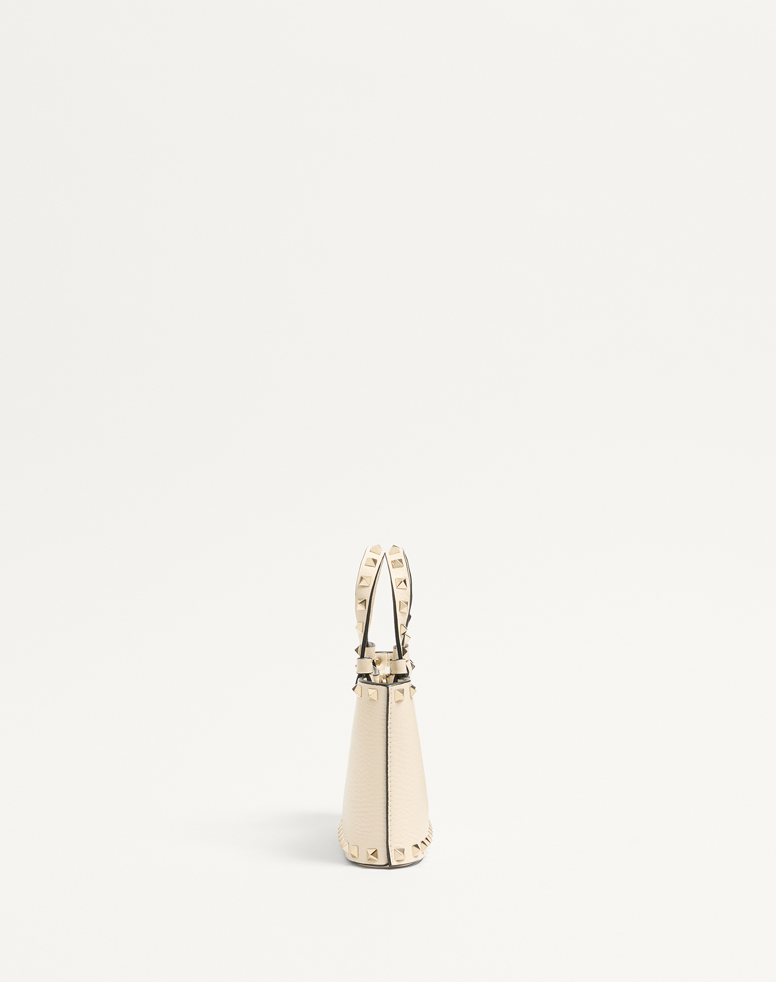 Valentino Rockstud Mini Leather Tote Bag