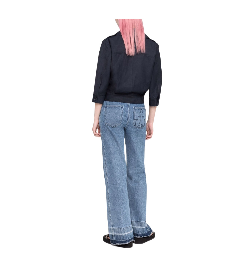 Shop P.a.r.o.s.h . Buttoned Long-sleeved Jacket In Black