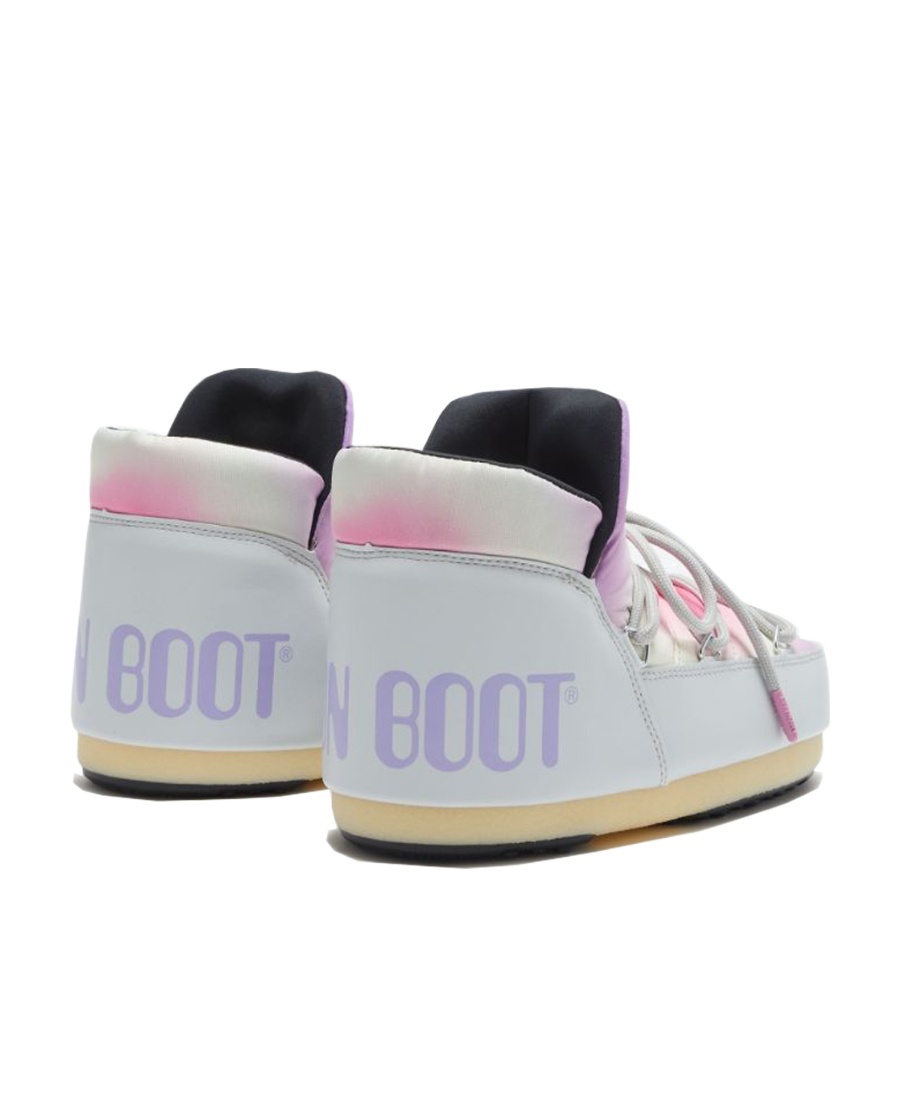 Moon Boot Icon Pumps Tie-dye Boots In Gray