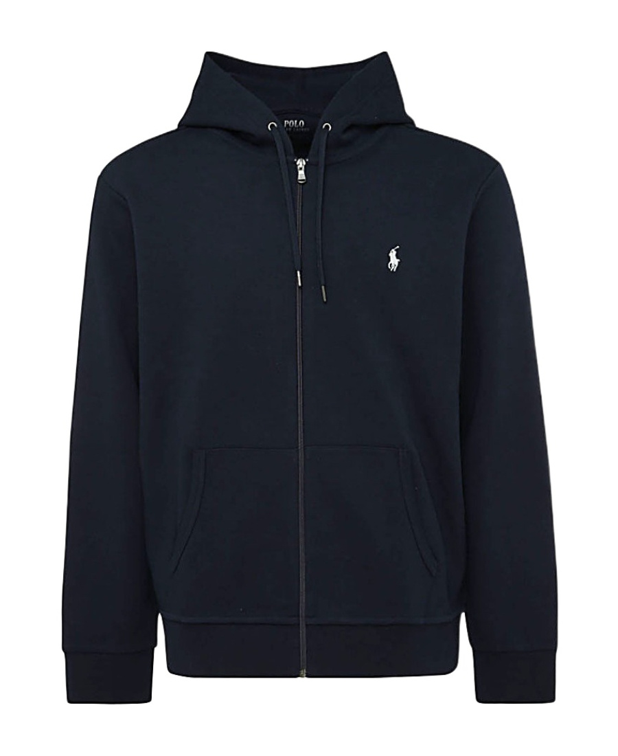 Polo Ralph Lauren Man Sweatshirt Midnight Blue Size Xxl Cotton, Polyester In Black