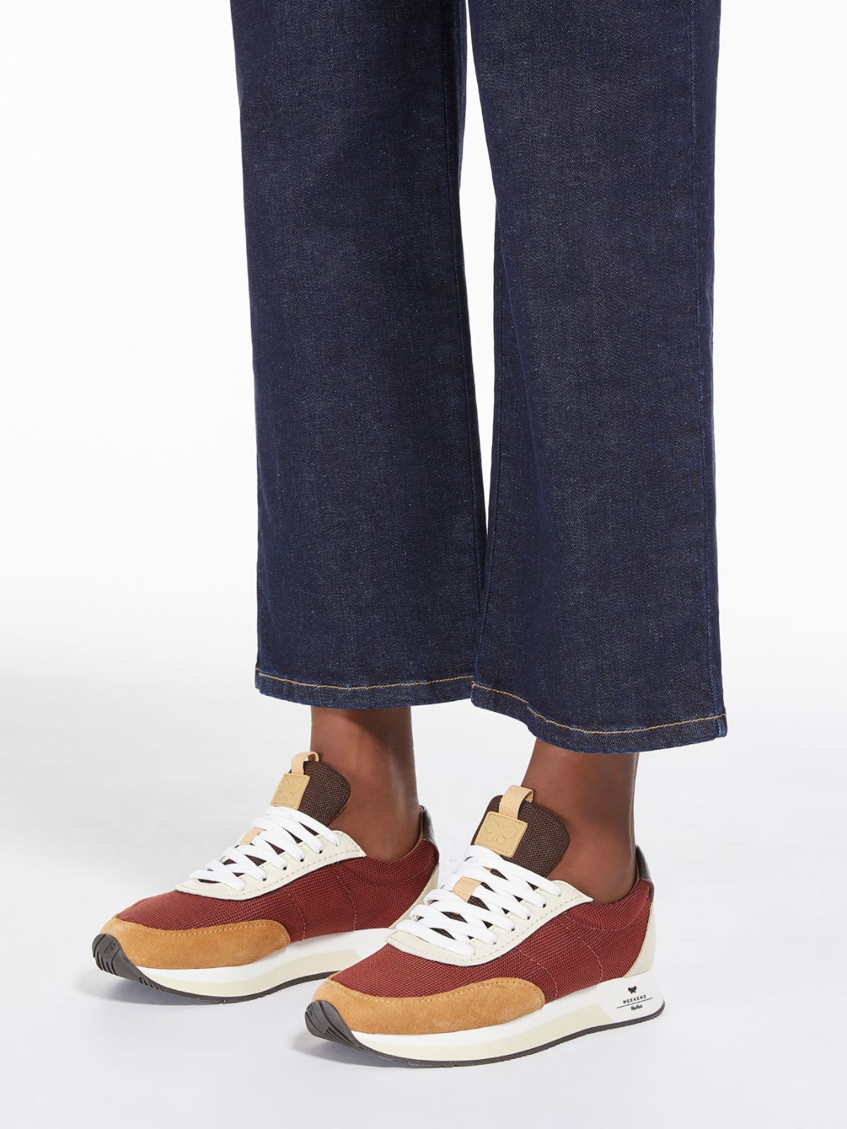 Weekend Max Mara Colour-block Sneakers In Multicolor