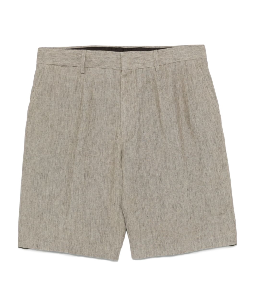 Shop Zegna Linen Shorts