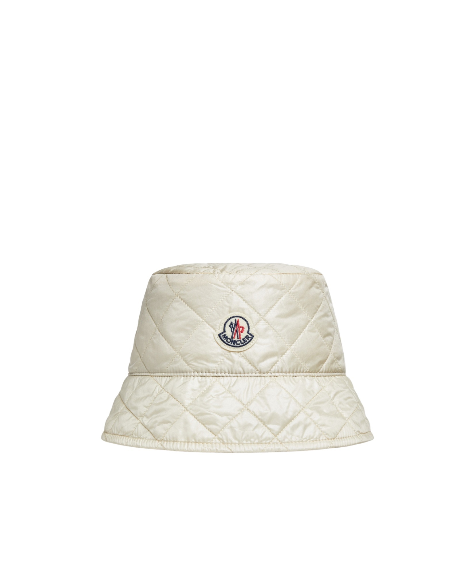 Moncler Logo Nylon Bucket Hat In Neutral